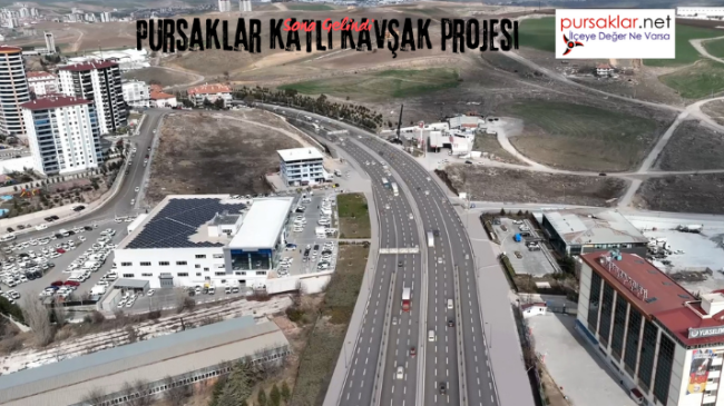 Pursaklar Katlı Kavşak Projesi Tamamlandı